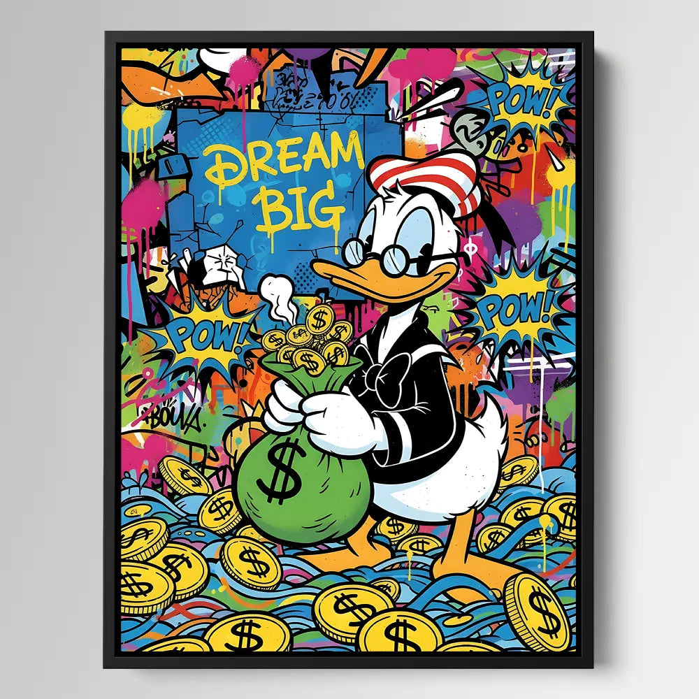 Donald Duck Dream Big – Zenz Art