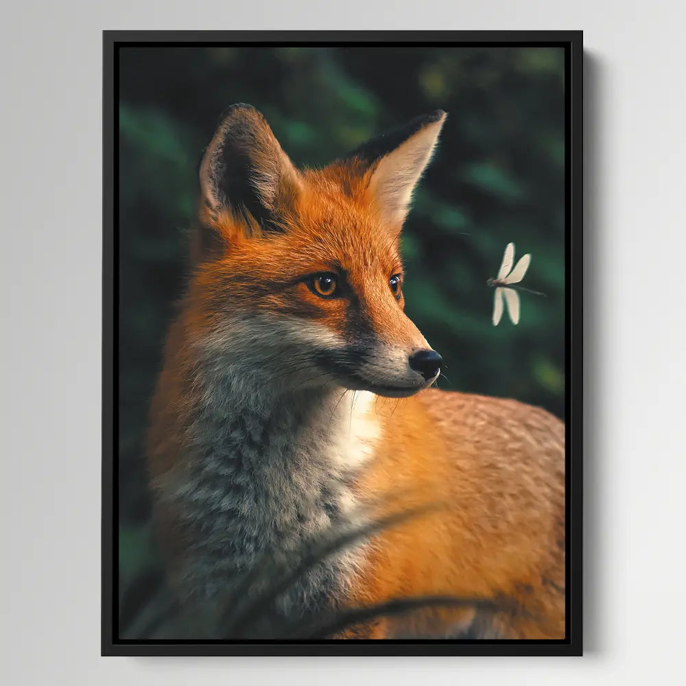 Dragonfly Fox Portrait