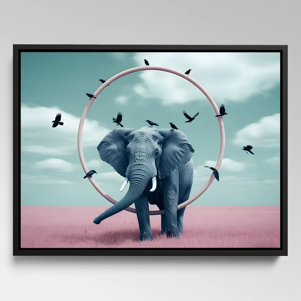 Elephant Circle Frame
