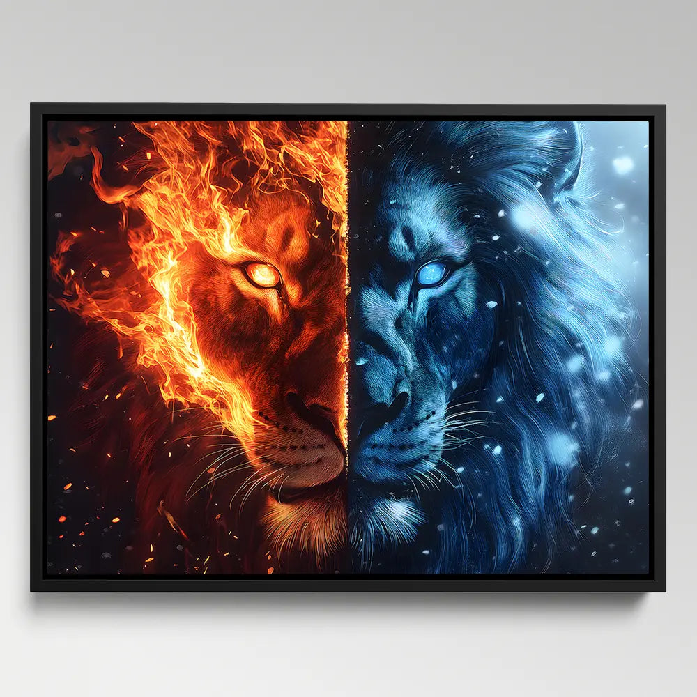 Fire Ice Lion – Zenz Art