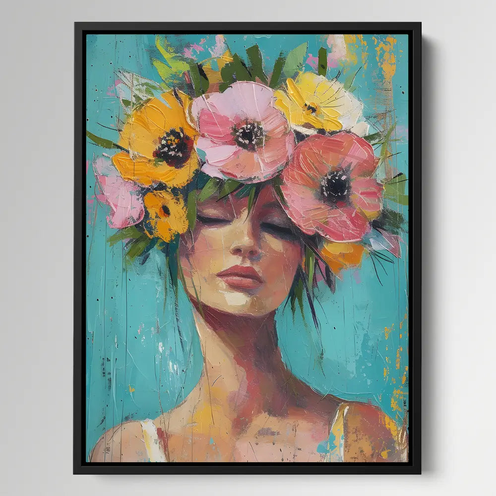 Flower Head Painting