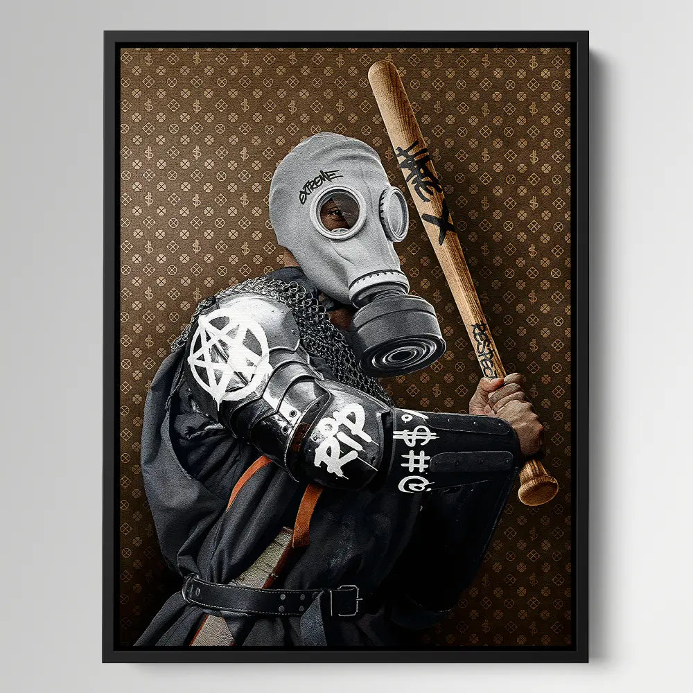 Gasmask Warrior