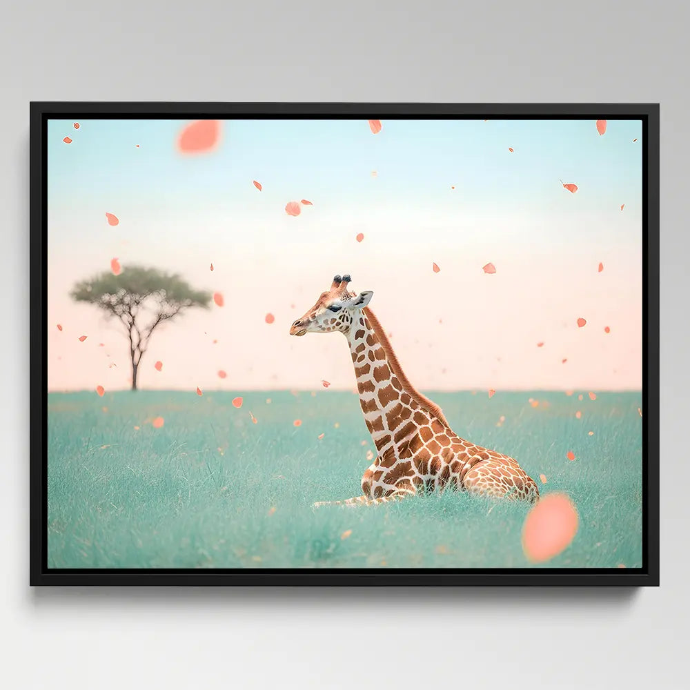 Giraffe Grass Fantasy