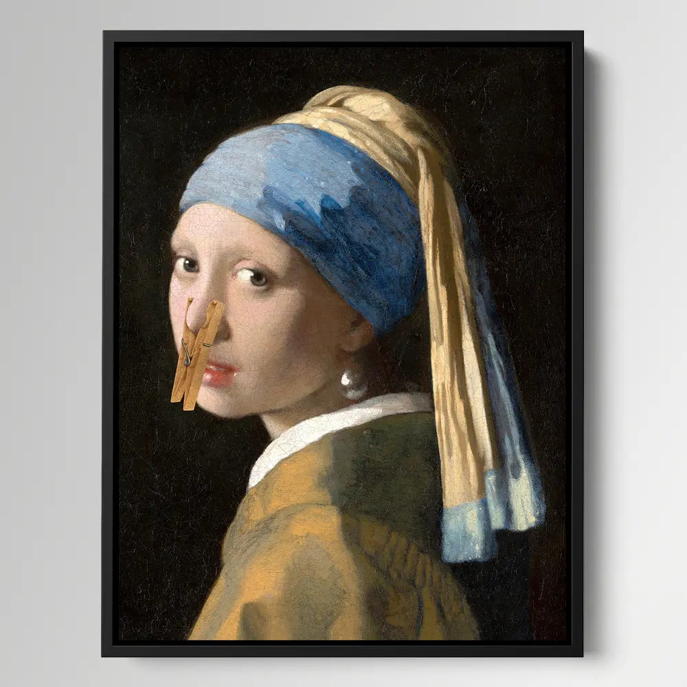 Girl With A Pearl Earring Clothespin