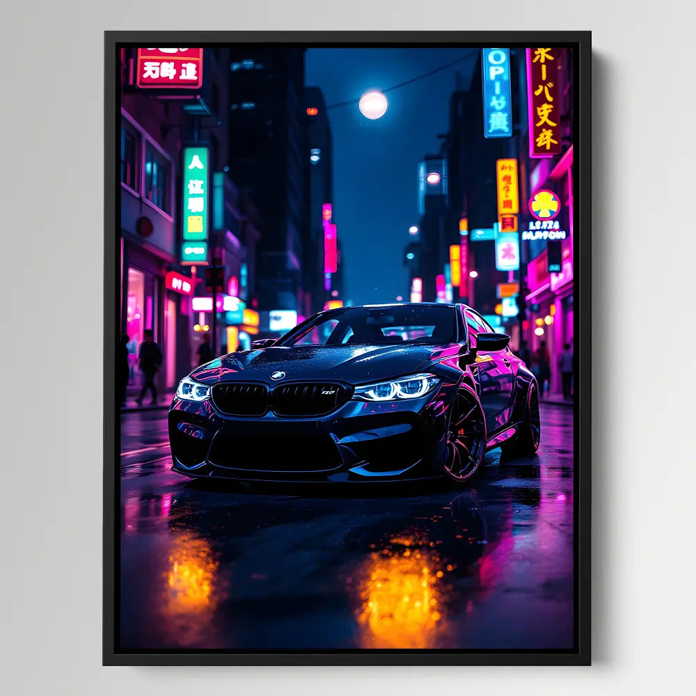 Glowing City BMW