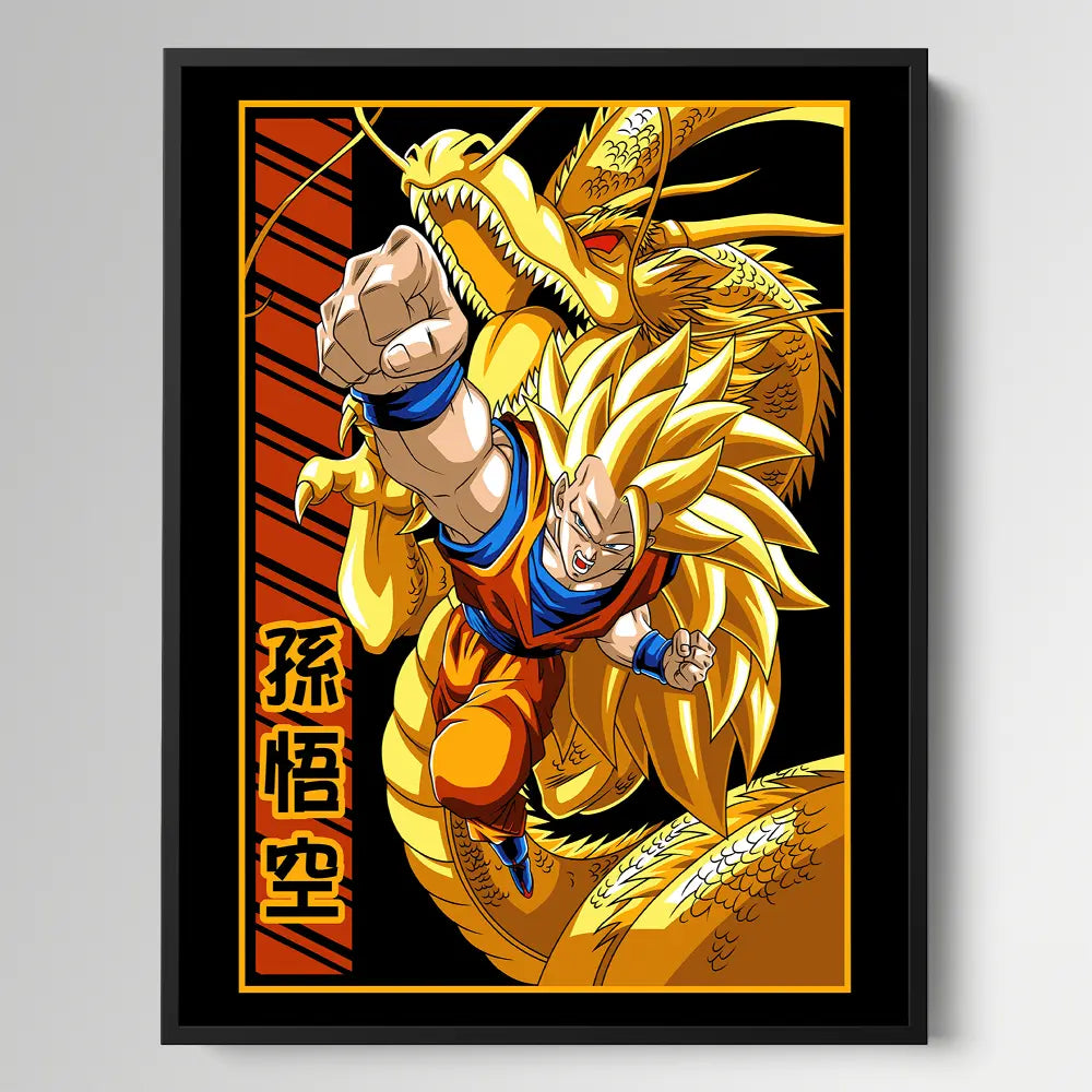 Goku Super Saiyan 3 Dragon