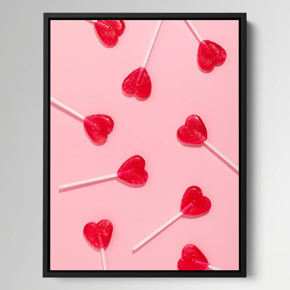 Heart Lollipops