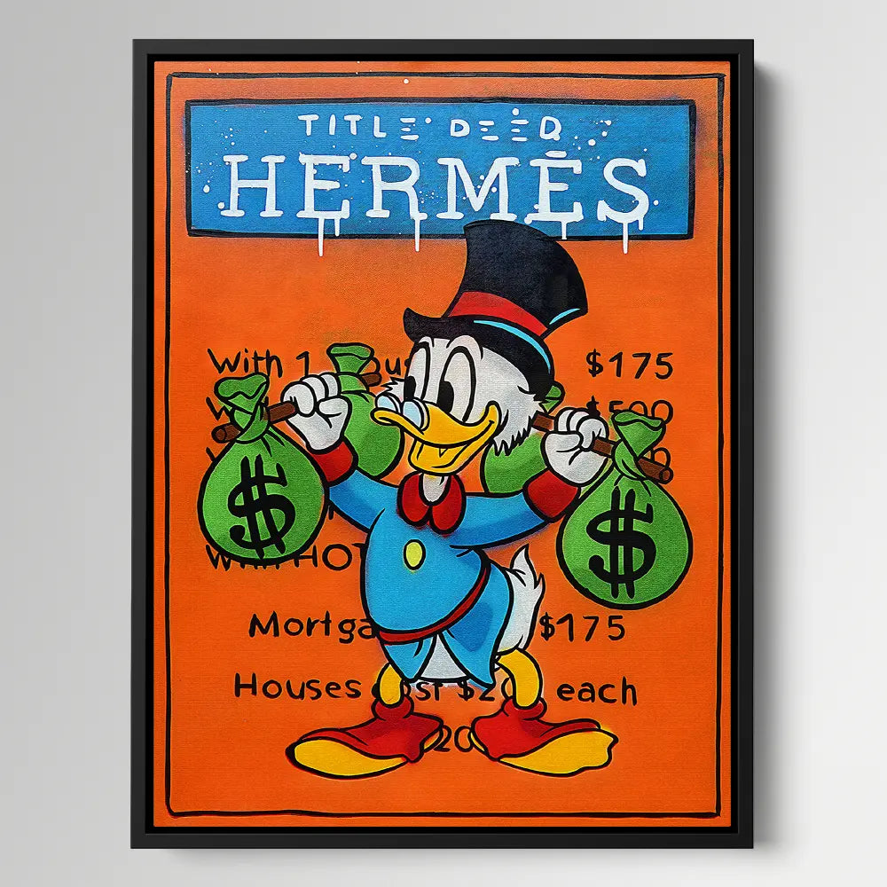 Hermes Scrooge Duck