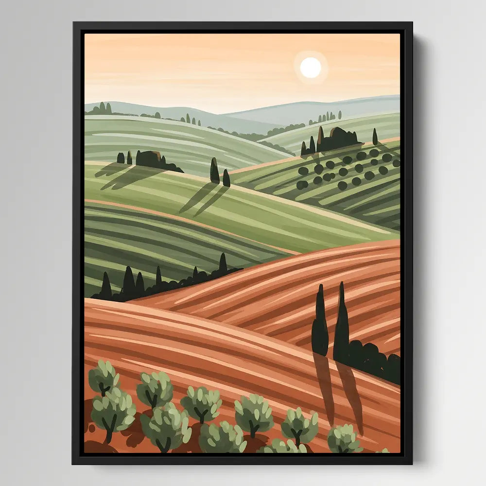 Hills In Italy