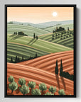 Hills In Italy