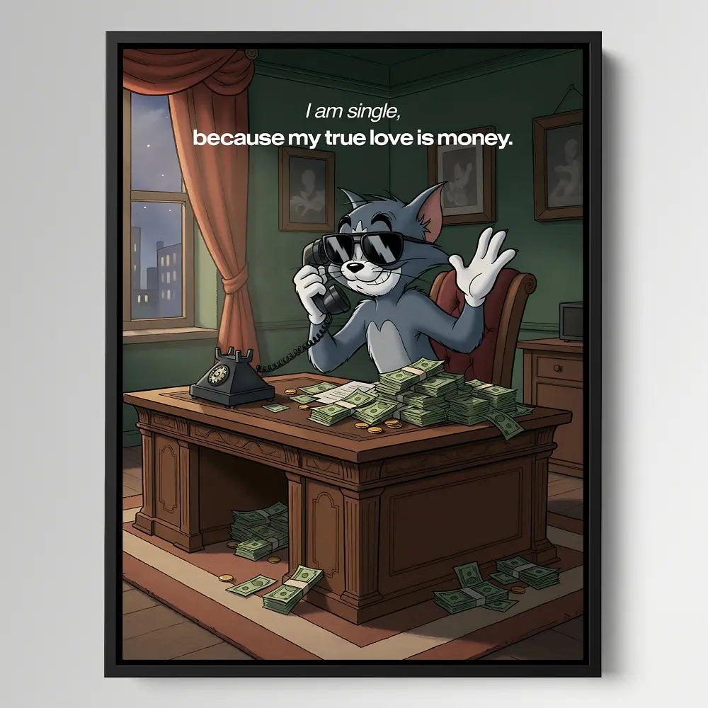 I Am Single Because My True Love Is Money