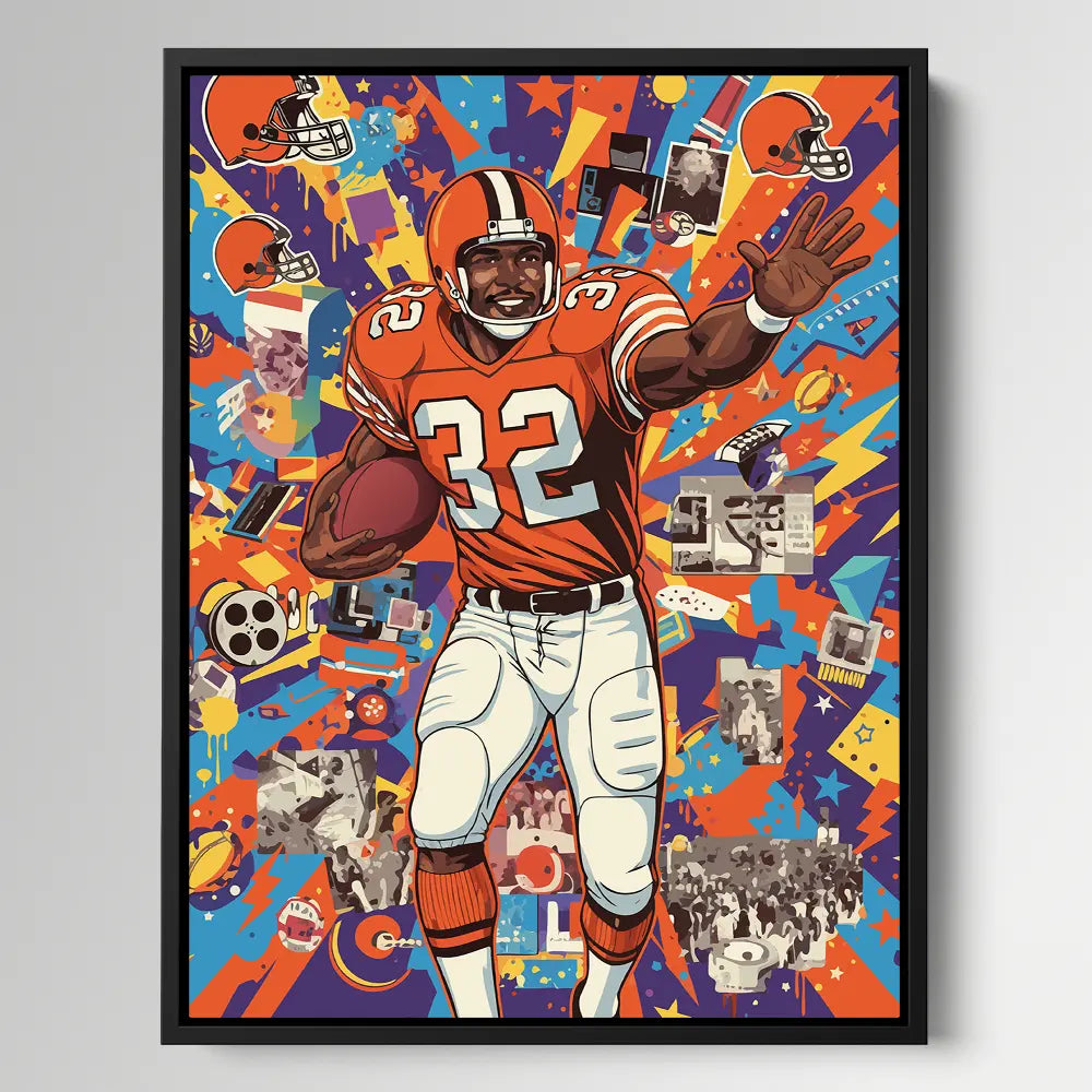 Jim Brown Pop Art