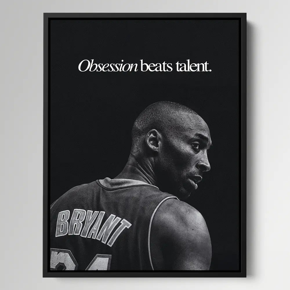 Kobe Bryant Obsession Beats Talent