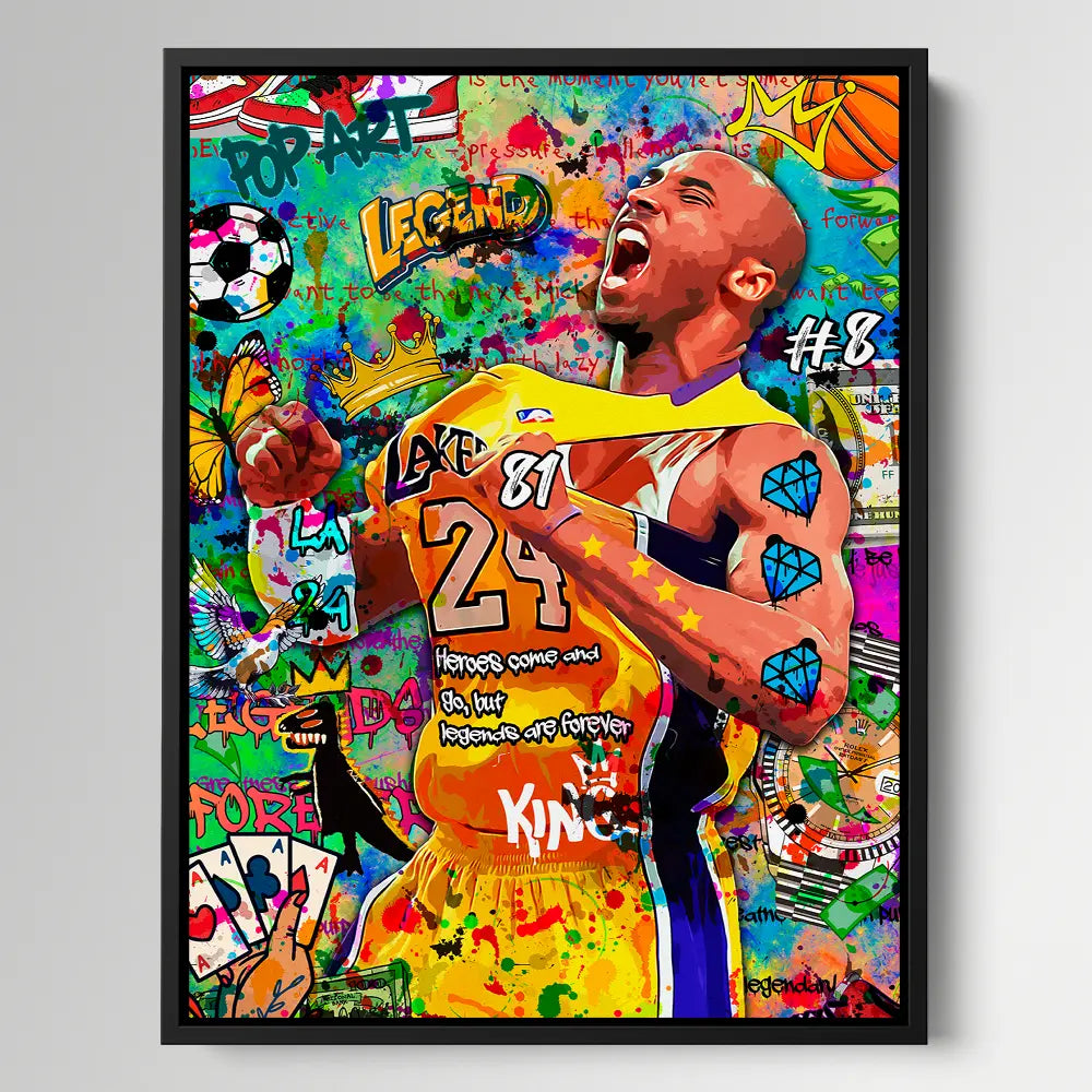 Kobe Bryant Pop Art