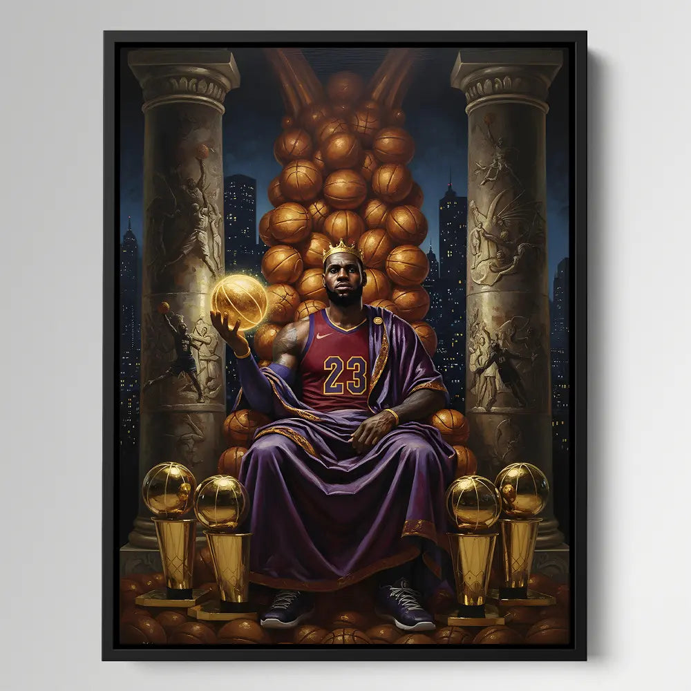 LeBron James Throne