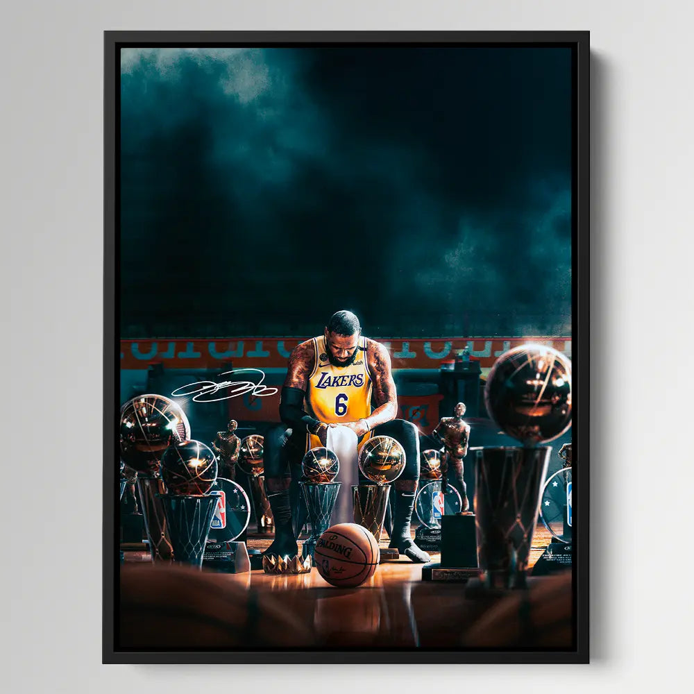 LeBron James Trophies