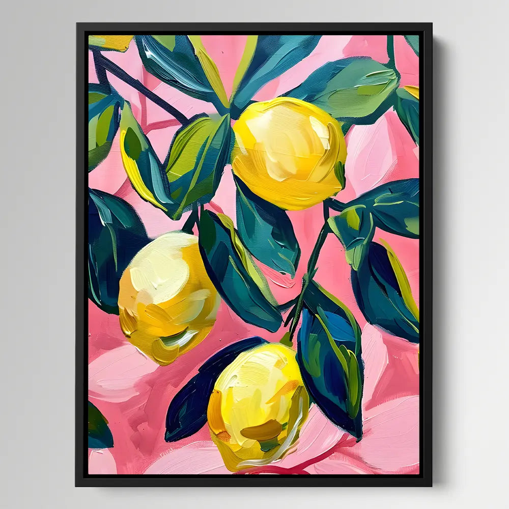 Lemons Painting