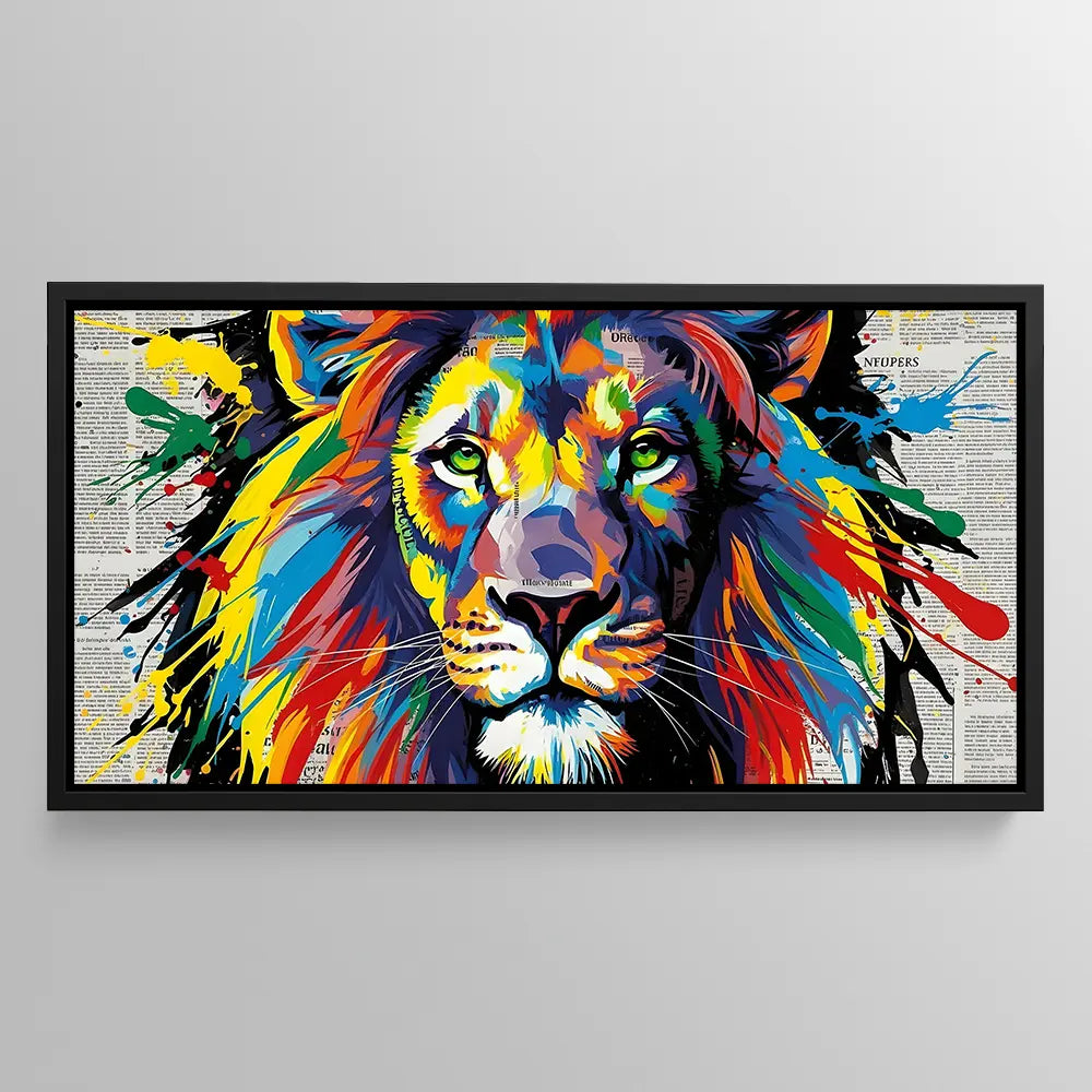 Lion Paper Splash
