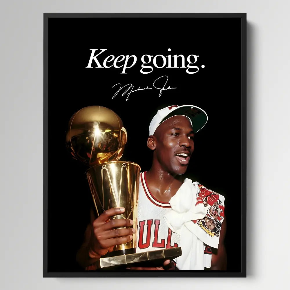 Michael Jordan Keep Going