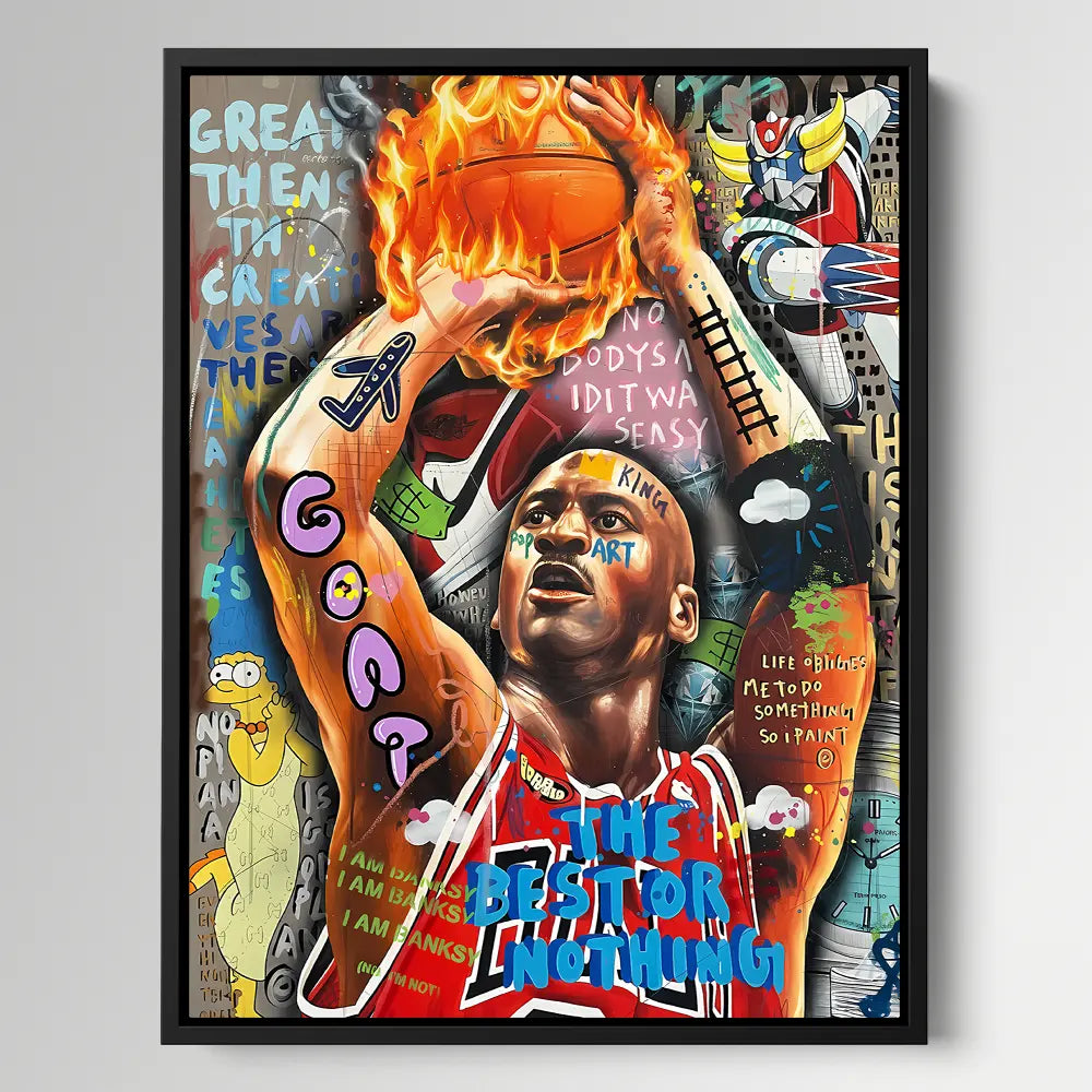Michael Jordan Pop Art