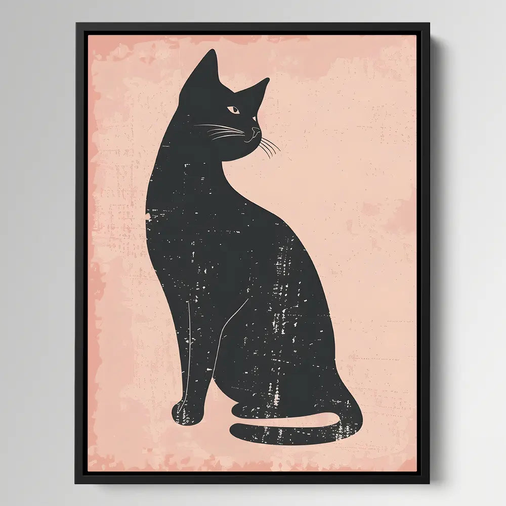 Minimal Black Cat