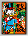 Money For Hermes Duck