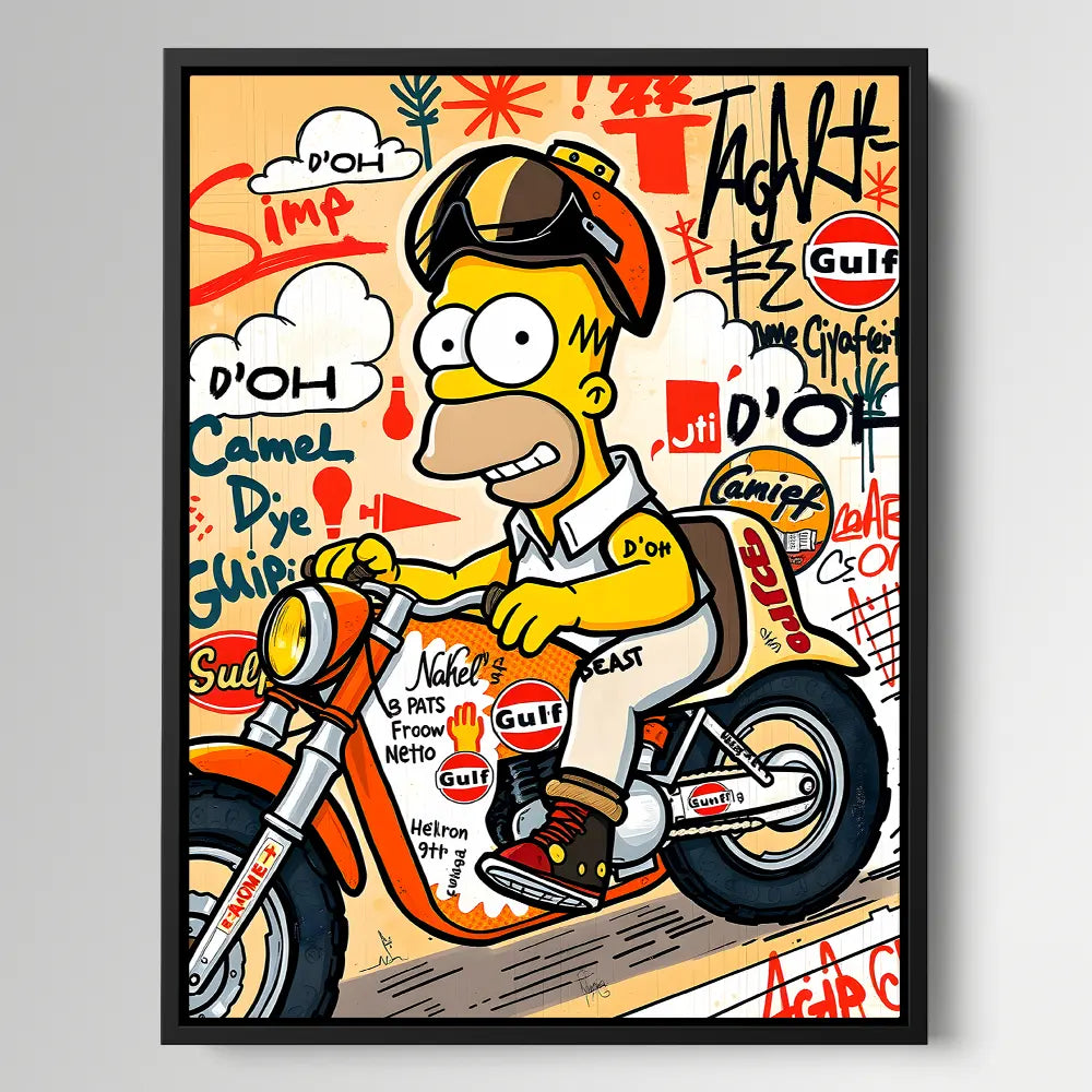 Motorcycling Homer