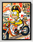 Motorcycling Homer