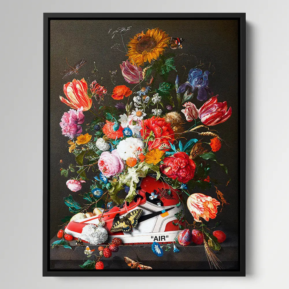 Nike Flowers Painting