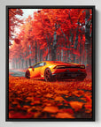 Orange Lamborghini Leaves