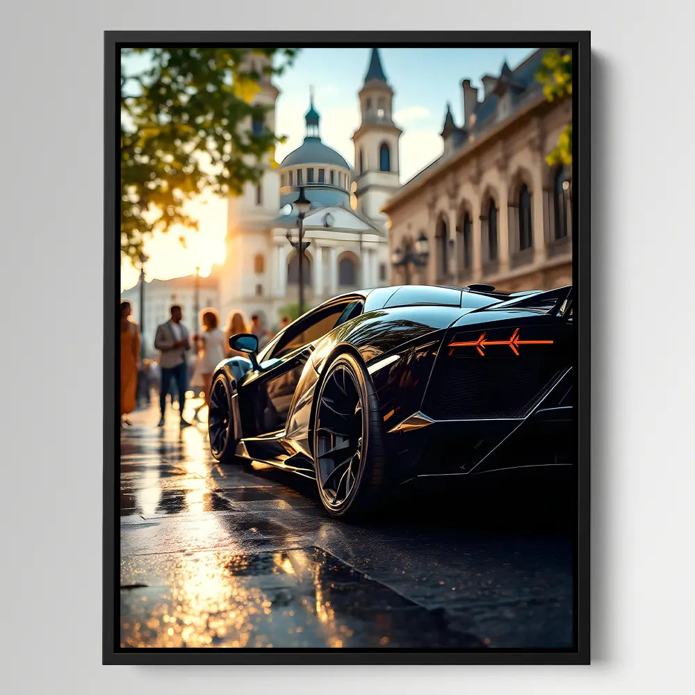 Parked Lamborghini