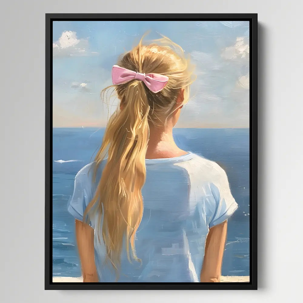 Pink Bow Headband Sea