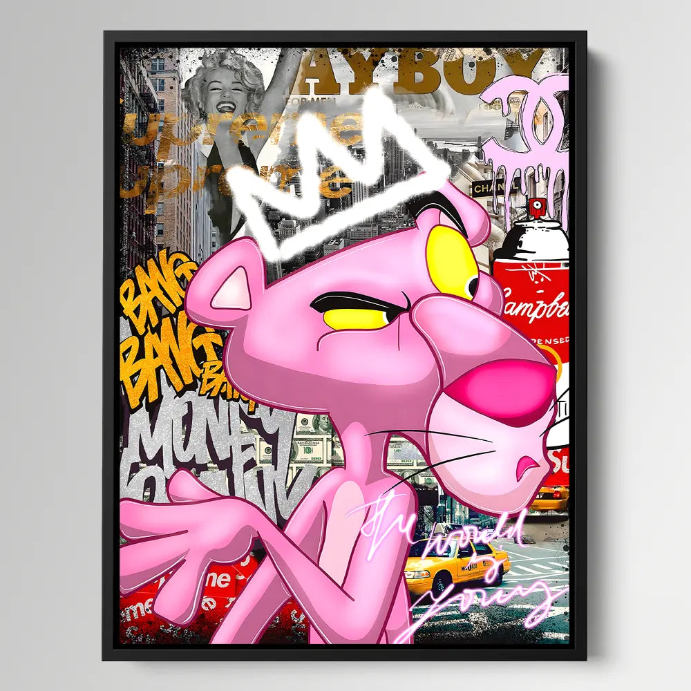 Pink Panther Graffiti