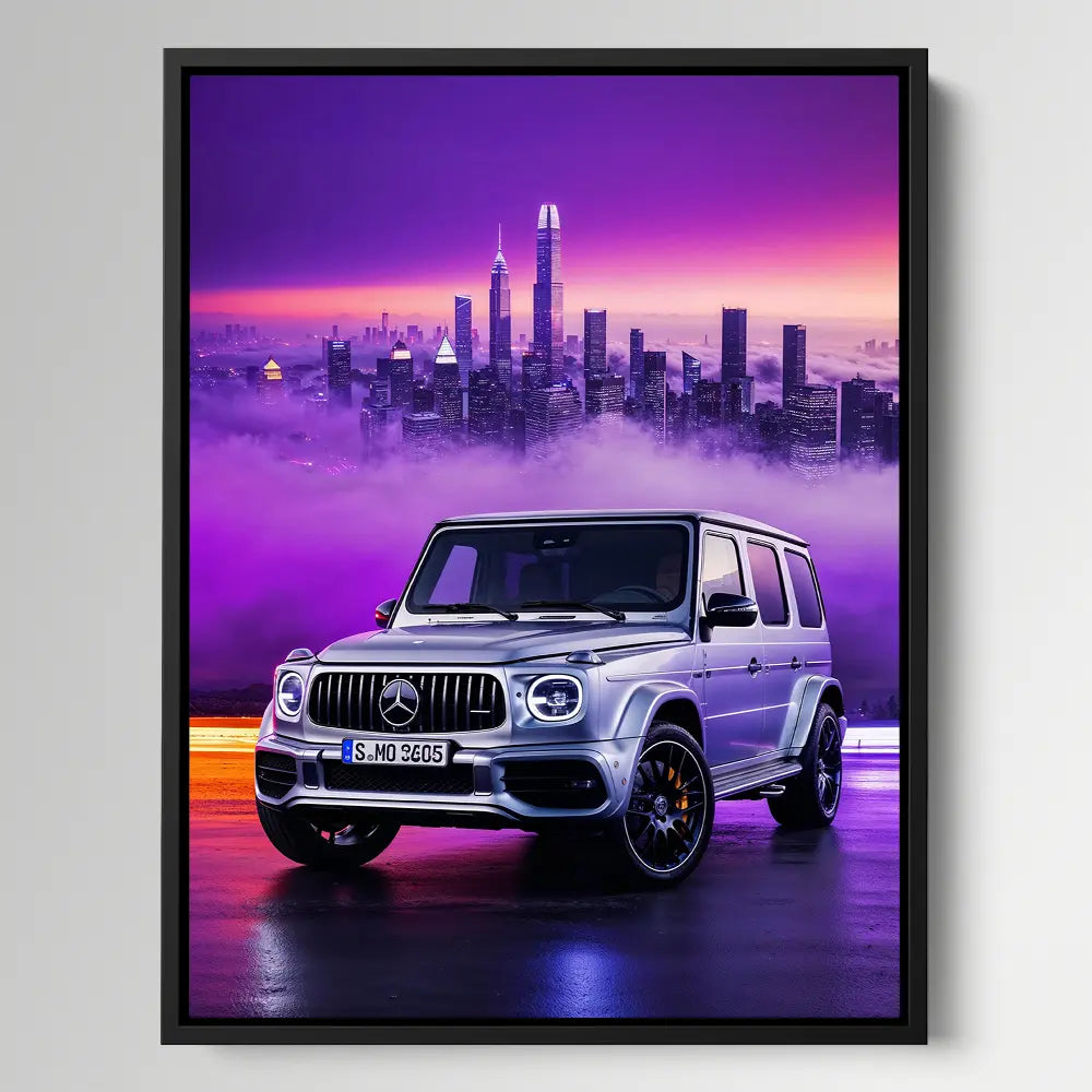 Purple City Mercedes G Wagon