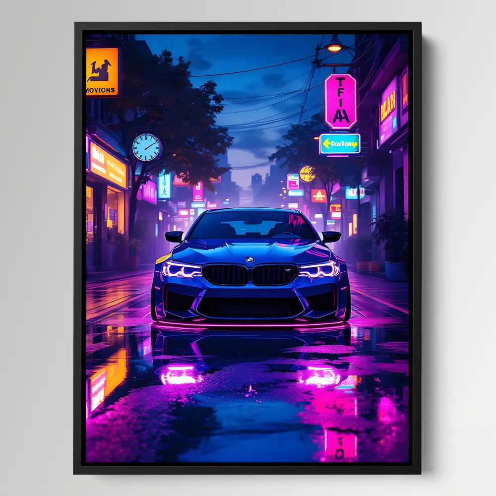Purple Reflection BMW