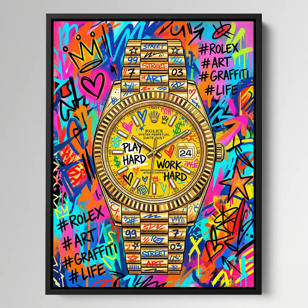 Rolex Graffiti Gold