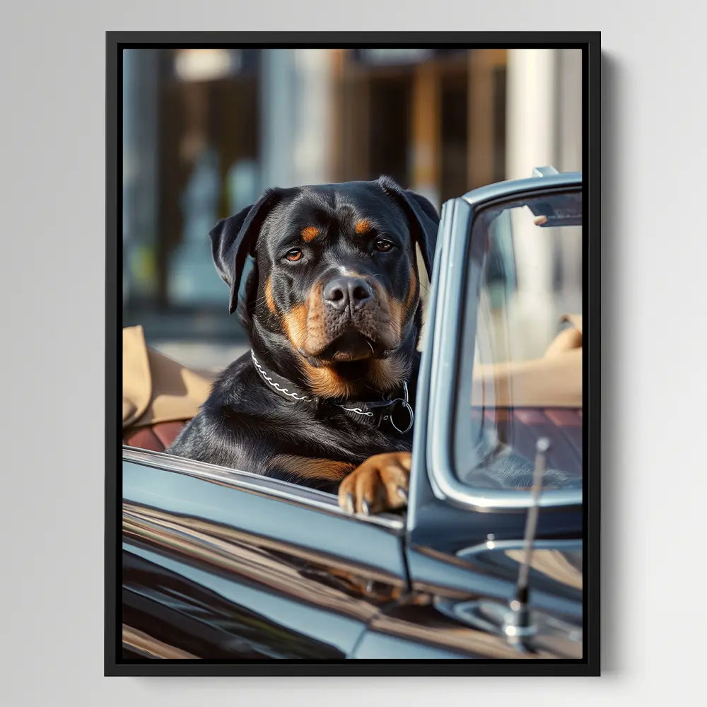 Rottweiler Car