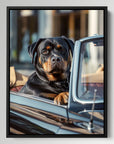 Rottweiler Car