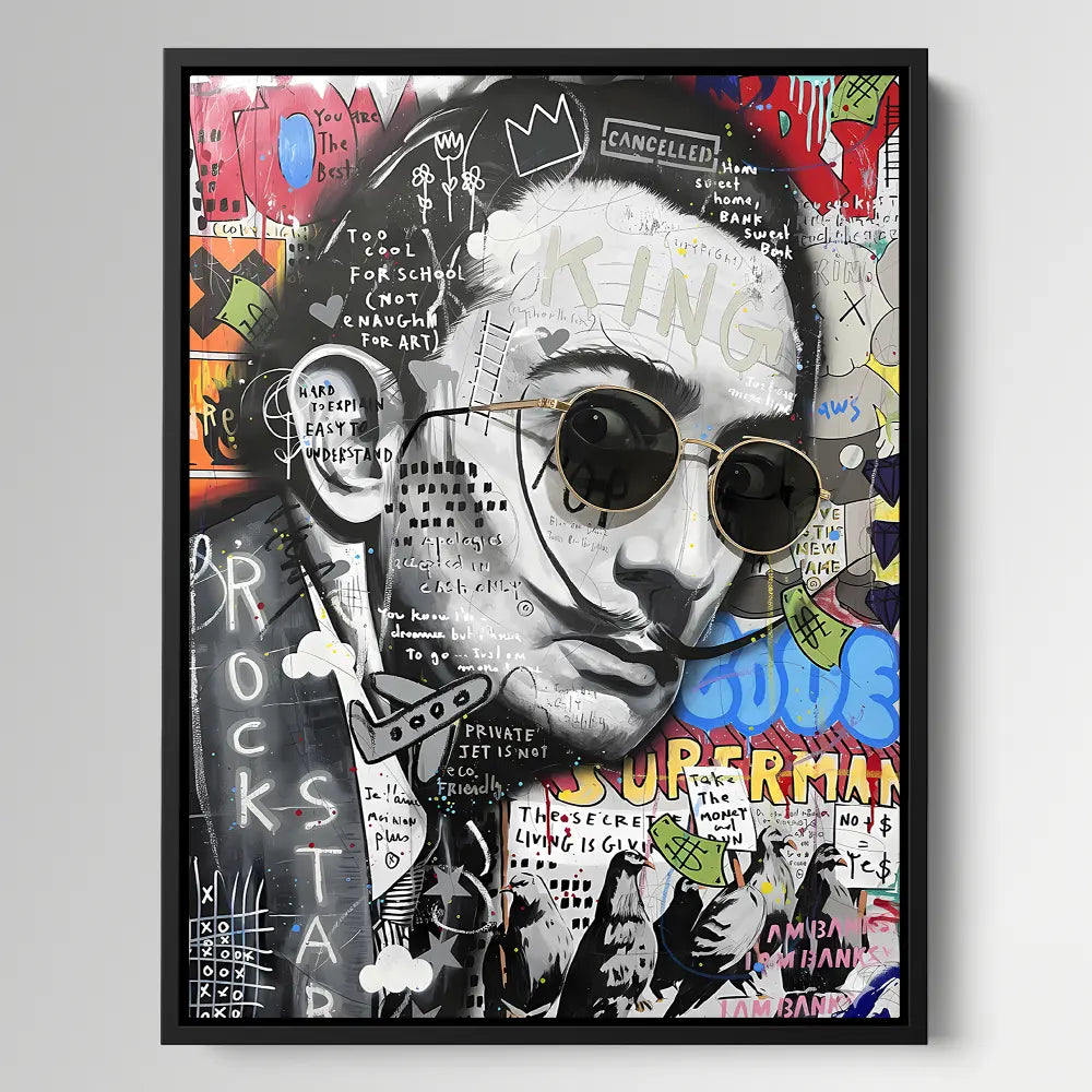 Salvador Dali Pop Art