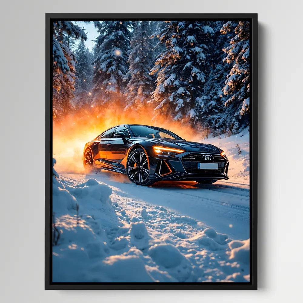 Snow Glow Audi