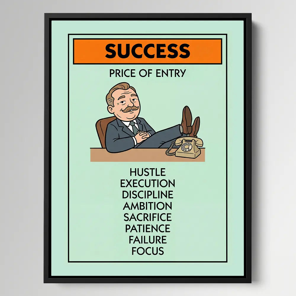 Success Price Of Entry