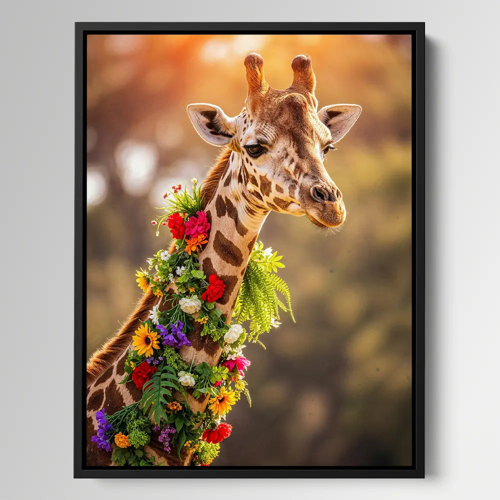 Sunset Giraffe