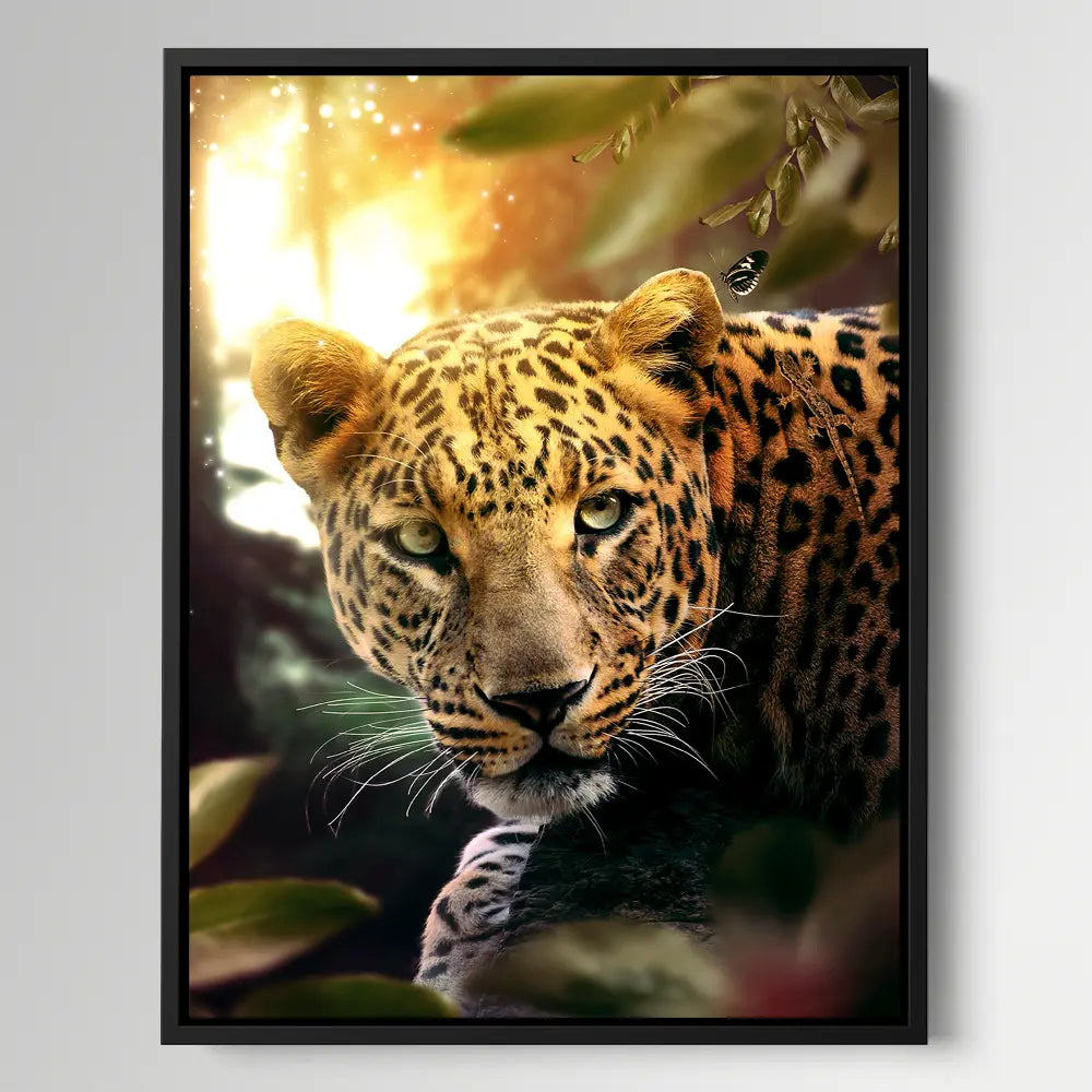Sunset Leopard
