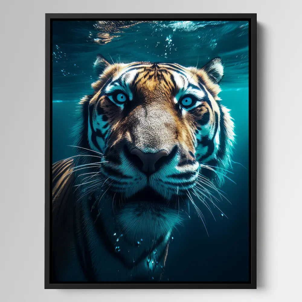 Tiger Underwater Portrait