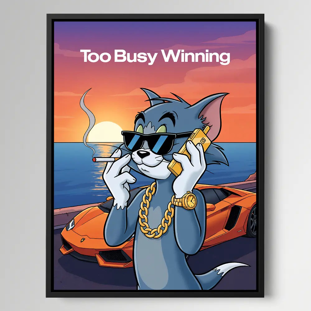 Tom Too Busy Winning