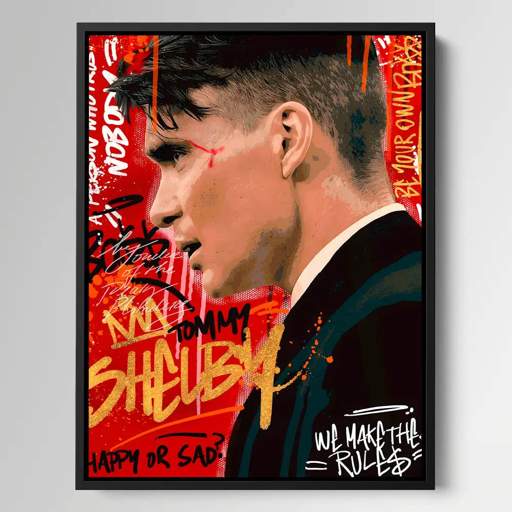 Tommy Shelby Graffiti