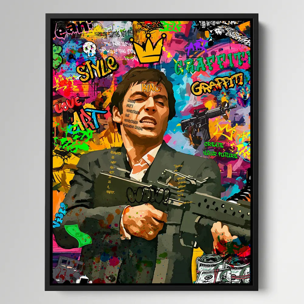 Tony Montana Pop Art
