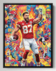 Travis Kelce Pop Art