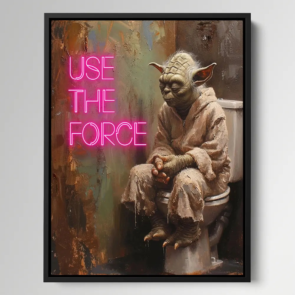Use The Force Yoda Toilet