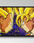 Vegeta Goku Super Saiyan
